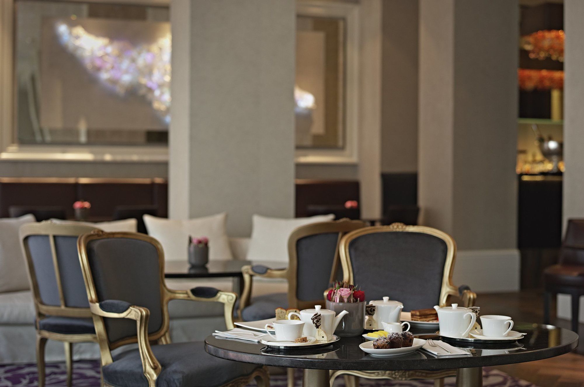 施伟泽霍夫伯尔尼水疗酒店 餐厅 照片 The Drawing Room